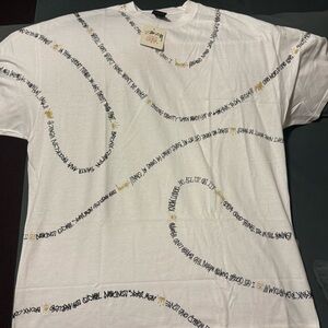 Stussy Y2K Trails of Type AOP T-Shirt Size XL